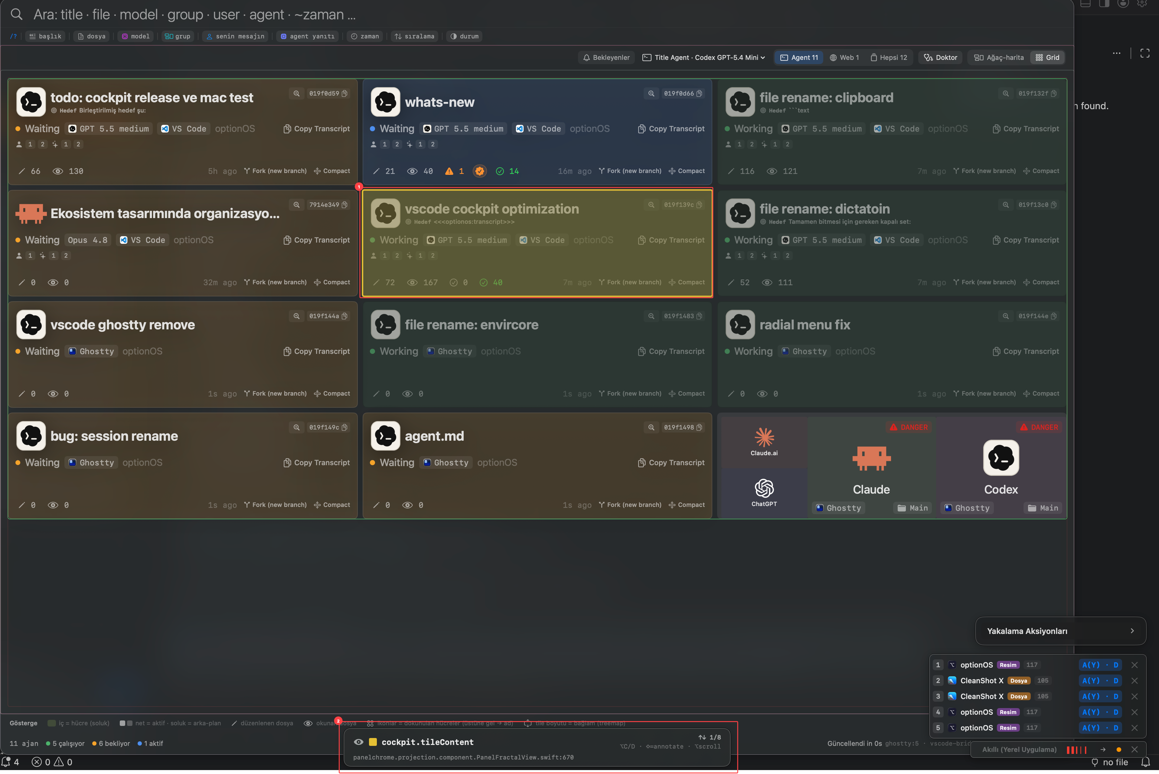 Inspector ile component seçimi ve source map lineage ilişkisi